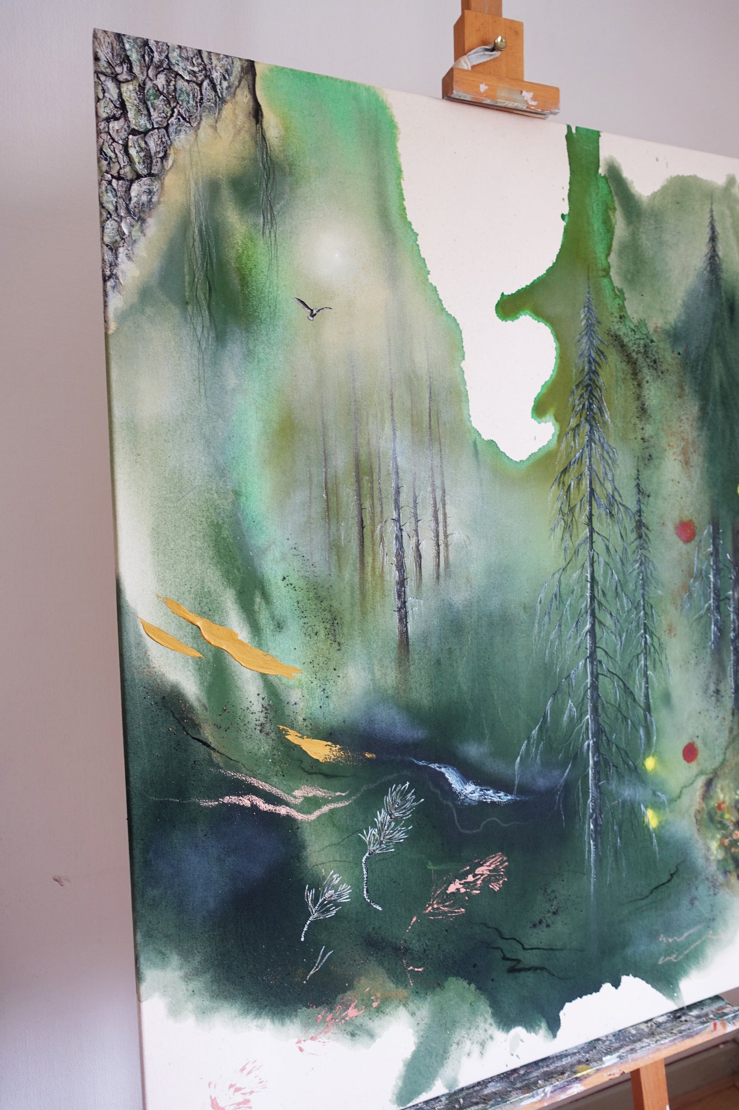 Original painting "Forest Symbiosis"