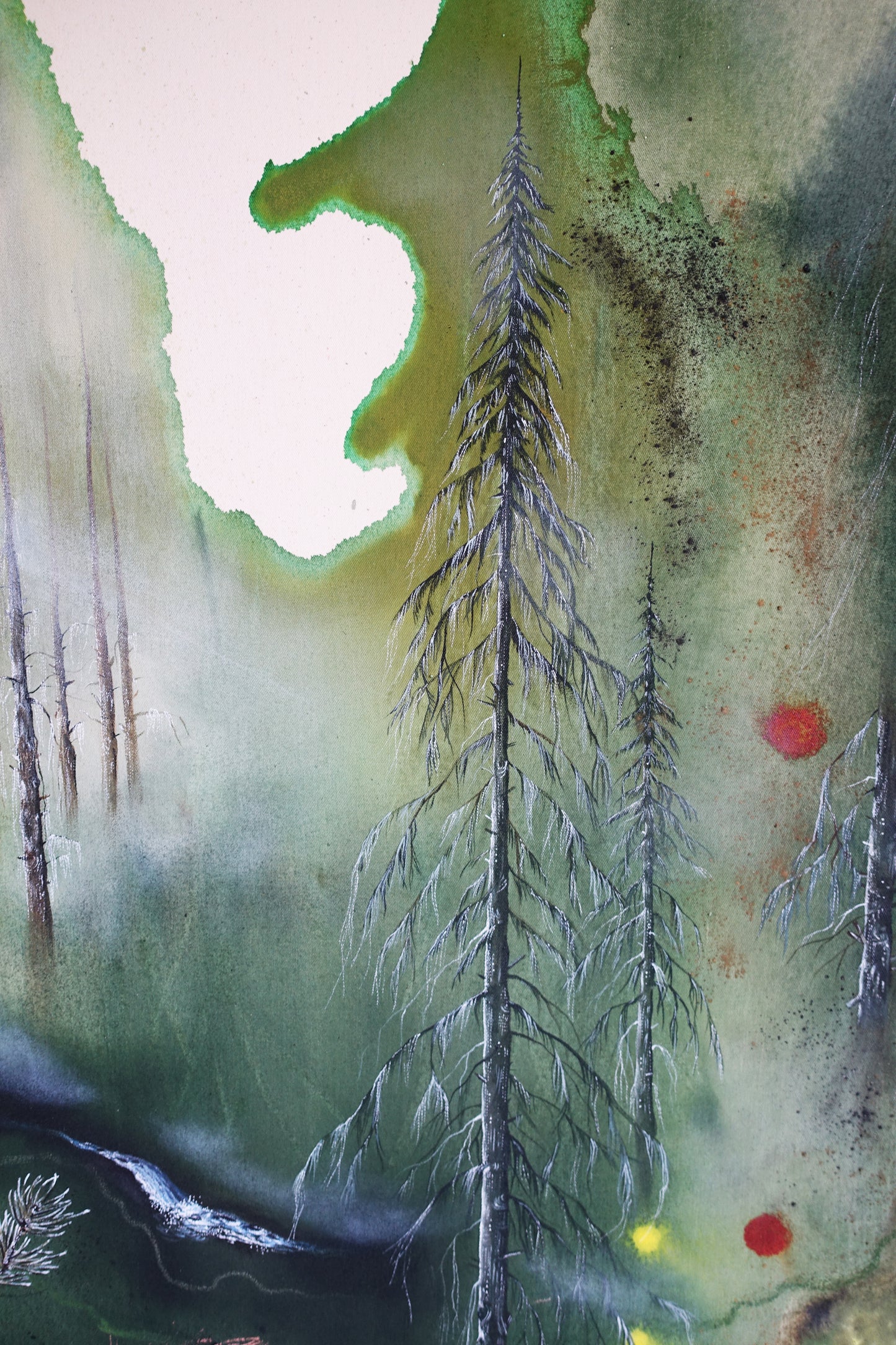 Original painting "Forest Symbiosis"