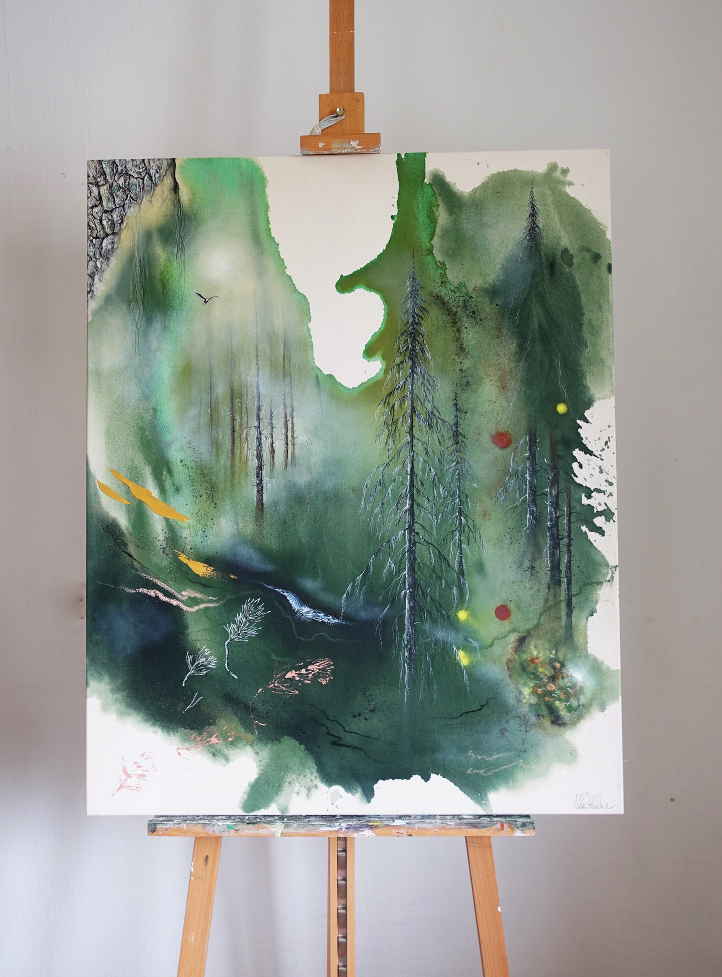 Original painting "Forest Symbiosis"