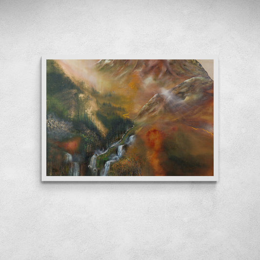 Art Print "Dream of the Mountains"